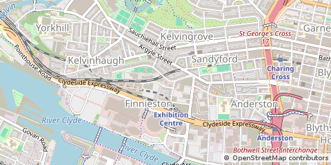 Map of Glasgow