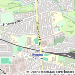 Map of Newcastle Upon Tyne