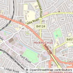 Map of Birmingham