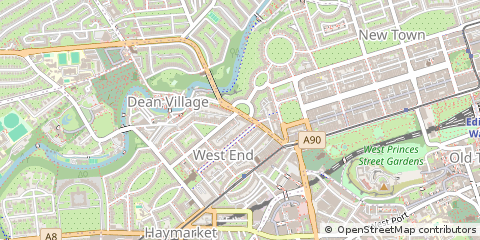 Map of Edinburgh