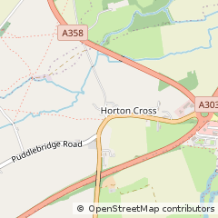 Map of Ilminster, Somerset