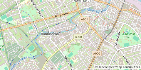 Map of Edinburgh