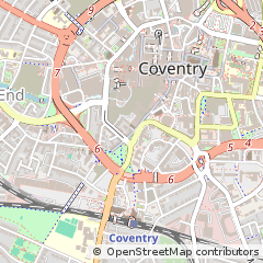 Map of Coventry