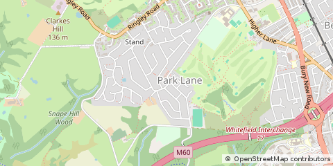 Map of Manchester