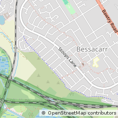 Map of Doncaster