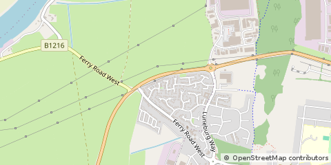 Map of Scunthorpe