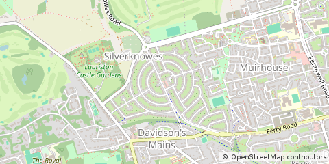 Map of Edinburgh