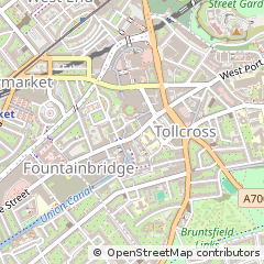 Map of Edinburgh