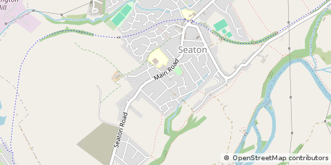 Map of Workington, Cumbria