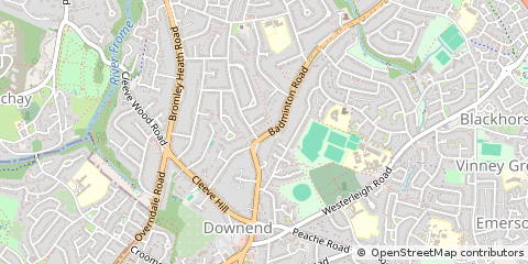 Map of Bristol