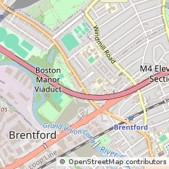 Map of Brentford, Middlesex