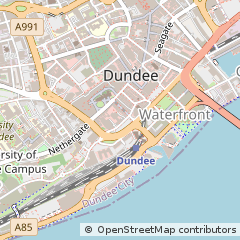 Map of Dundee