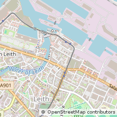 Map of Midlothian