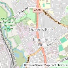 Map of Northampton