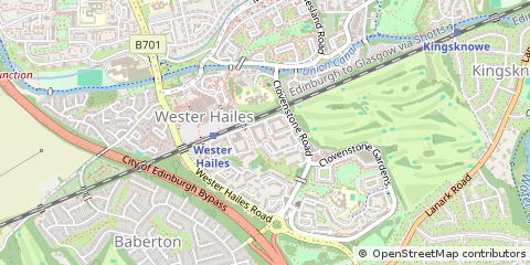 Map of Edinburgh