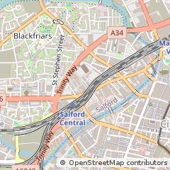Map of Manchester