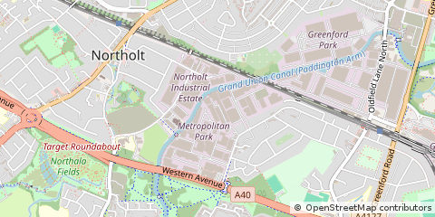 Map of Greenford