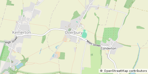 Map of Tewkesbury