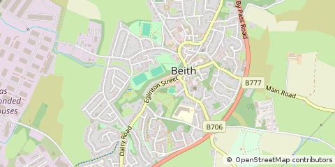 Map of Beith