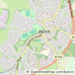 Map of Beith