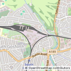 Map of Newcastle Upon Tyne