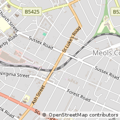Map of Southport