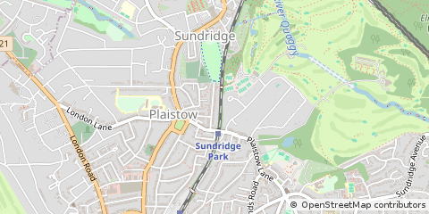 Map of Bromley