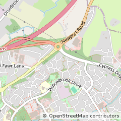 Map of Cardiff