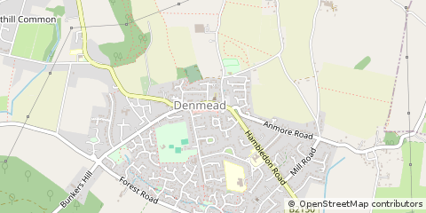 Map of Waterlooville, Hampshire