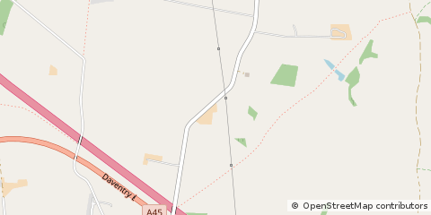 Map of Northampton, Northamptonshire