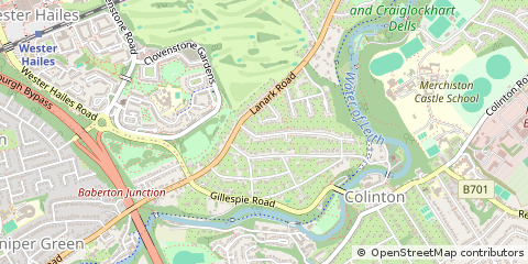 Map of Edinburgh