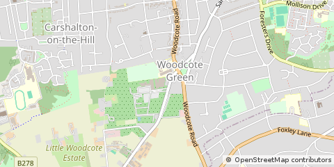 Map of Wallington