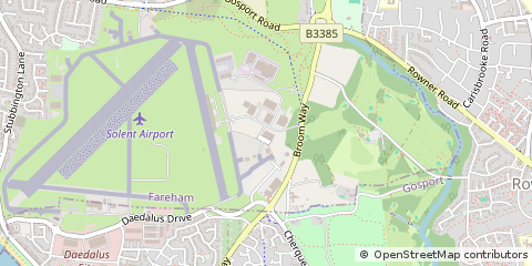 Map of LEE-on-the-Solent, Hampshire