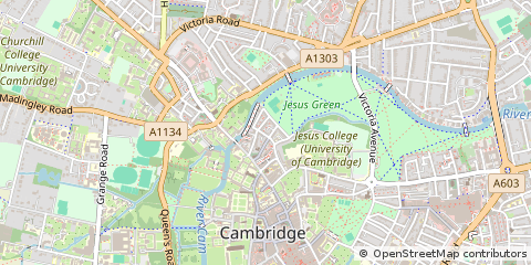 Map of Cambridge