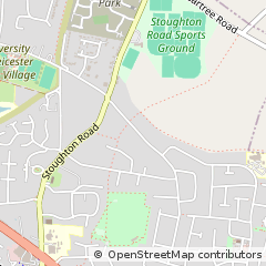 Map of Leicester, Leicestershire