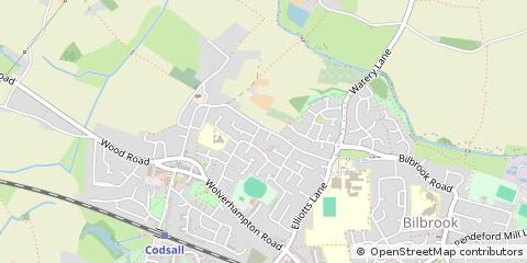 Map of Wolverhampton, West Midlands
