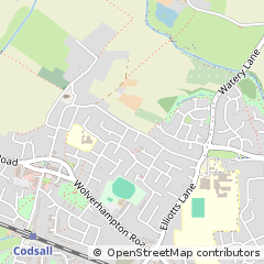 Map of Wolverhampton, West Midlands