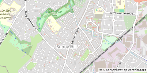Map of Derby
