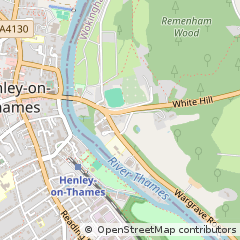 Map of Henley-on-Thames, Oxfordshire