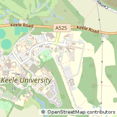Map of Newcastle Under Lyme, Staffordshire