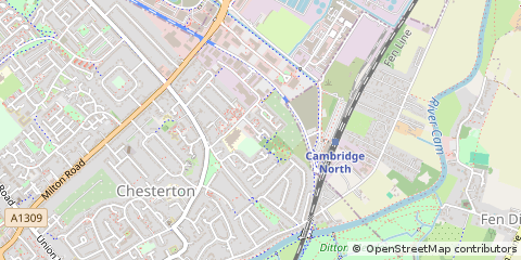 Map of Cambridge