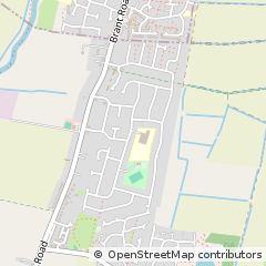 Map of Waddington, Lincolnshire