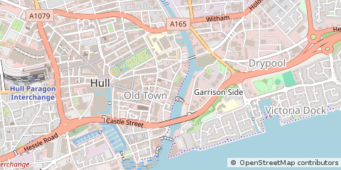 Map of Hull