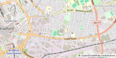 Map of Bradford