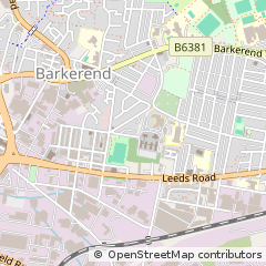 Map of Bradford