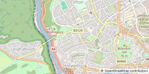 Map of Bristol