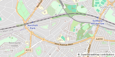 Map of Northolt