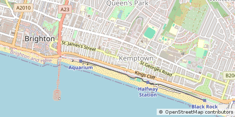 Map of Brighton