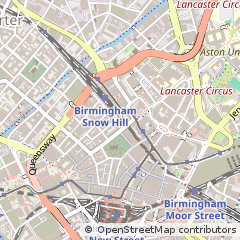 Map of Birmingham