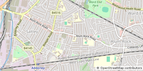 Map of Birmingham